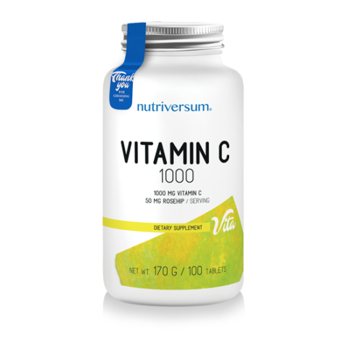 Nutriversum Vitamin C 1000 - 100 tabletta