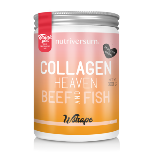 Nutriversum Collagen Heaven Beef&Fish - 300 g - WSHAPE - Sárgabarack