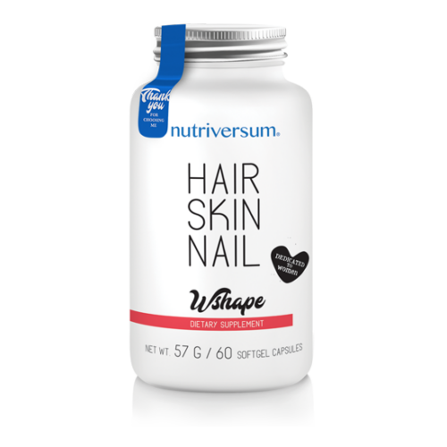 Nutriversum Hair Skin Nail - 60 kapszula - WSHAPE