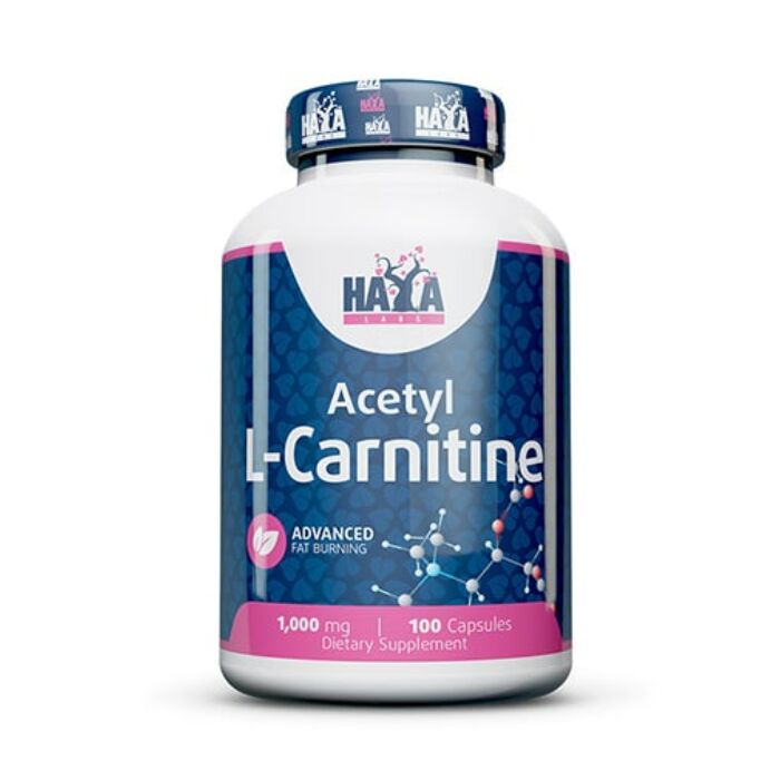HAYA LABS - Acetyl L-Carnitine 1000mg - 100 kapszula