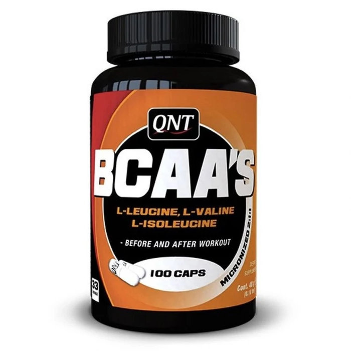 QNT - BCAA'S + VIT. B6 - 100 KAPSZULA
