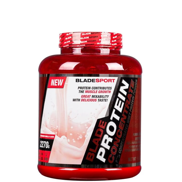 BLADE Whey (koncentrált és izolált whey protein) 2270g Eper