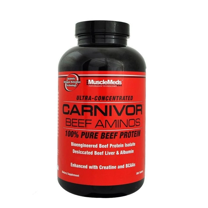 MUSCLEMEDS - CARNIVOR BEEF AMINOS - 300 TABLETTA