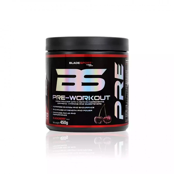 Blade Pre-Workout Pro Series (edzés előtti készítmény, 450 g) Black Cherry (Lejárat: 2025.03.24.)