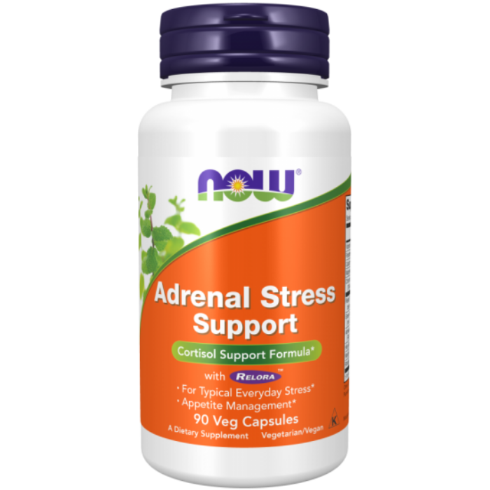 Now Adrenal Stress Support with Relora™ 90 Veg Capsules 