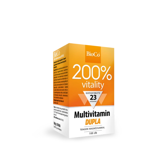 BIOCO 200% MULTIVITAMIN DUPLA FILMTABLETTA 100 DB