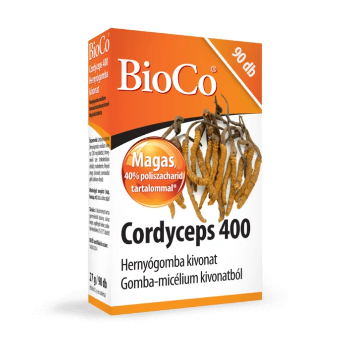 BioCo Cordyceps, hernyógomba kivonat