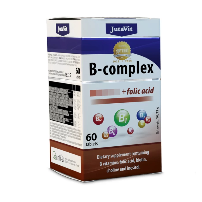 JutaVit B-komplex + folsav