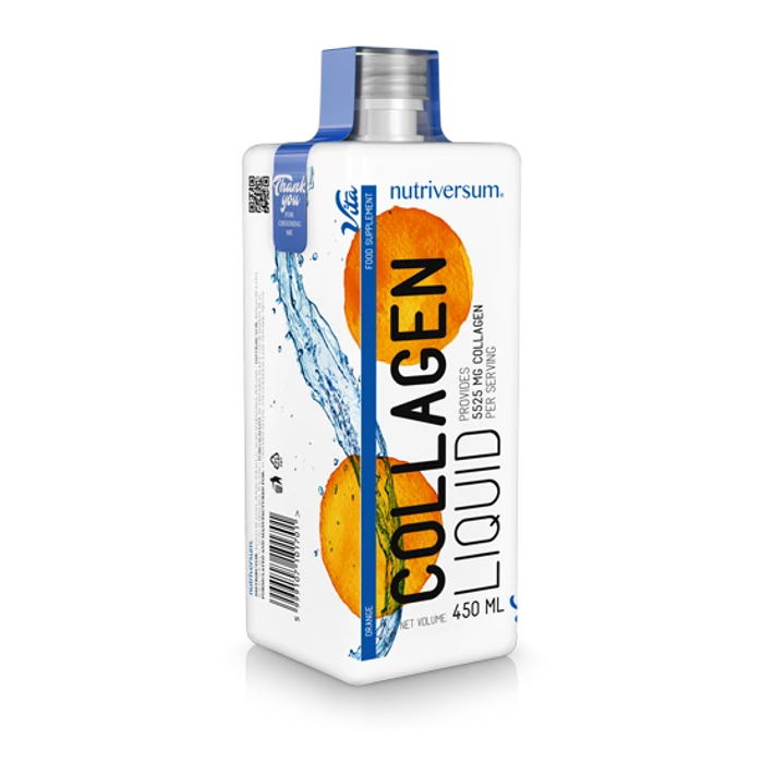 Nutriversum Collagen liquid 5.000 mg - 450 ml - VITA - narancs