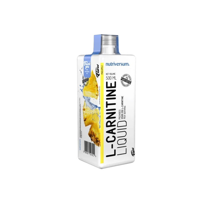 Nutriversum L-Carnitine 3000 mg - 500 ml - FLOW - Nutriversum - ananász