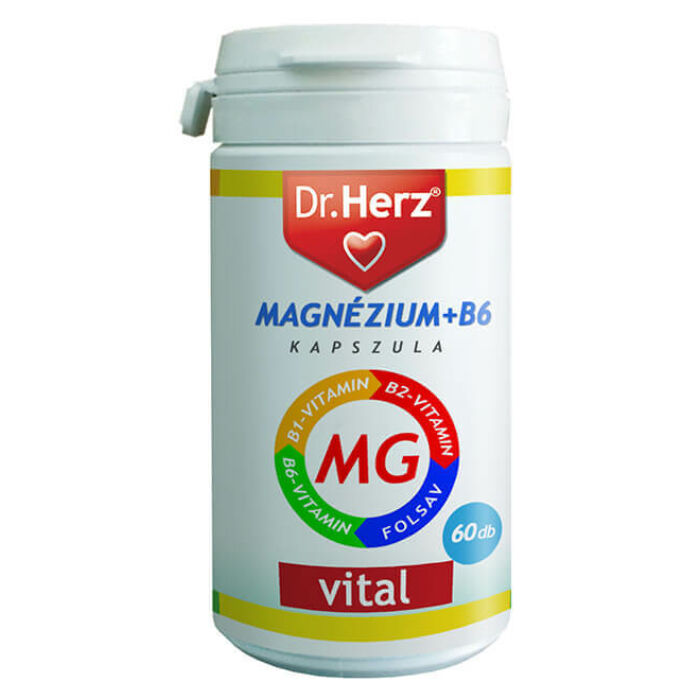 Dr. Herz Magnézium+B6 60 db kapszula