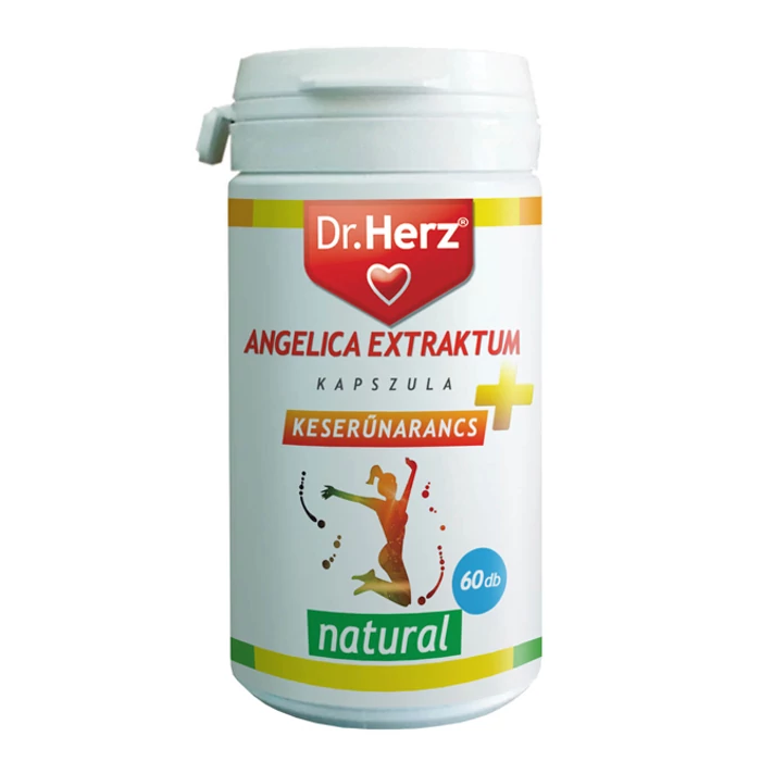 Dr. Herz Angelica Extraktum+ Keserűnarancs kapszula 60 db