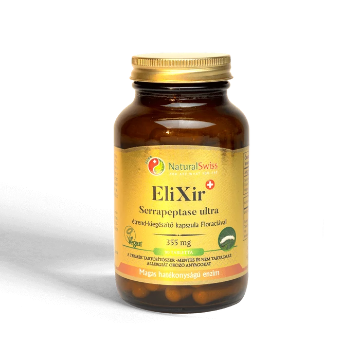 Natural Swiss EliXir Szerrapeptáz 90 db