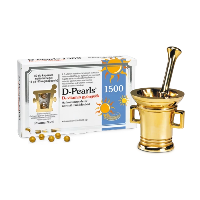 Pharma Nord-D-Pearls D-vitamin 1500