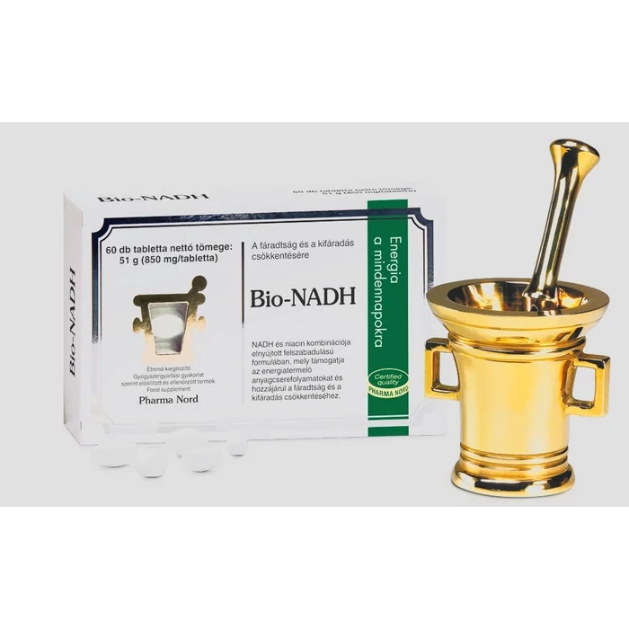 Pharma Nord Bio-NADH 60 db tabletta - ELŐRENDELHETŐ!