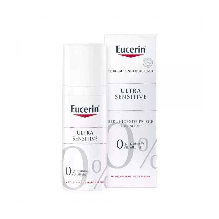 Eucerin UltraSensitive arcápoló száraz bőrre 50 ml