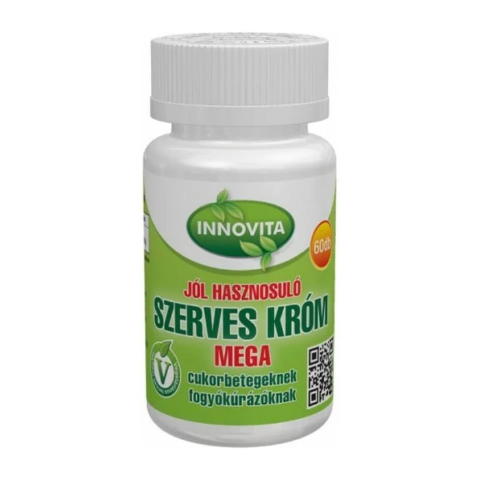 Innovita Szerves Króm Mega 60 db (Minőségét megőrzi: 2022.12.31.)