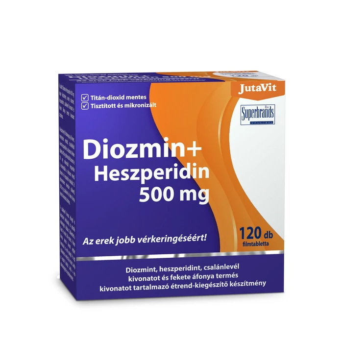 JutaVit Diozmin+Heszperidin 500mg, filmtabletta 120db