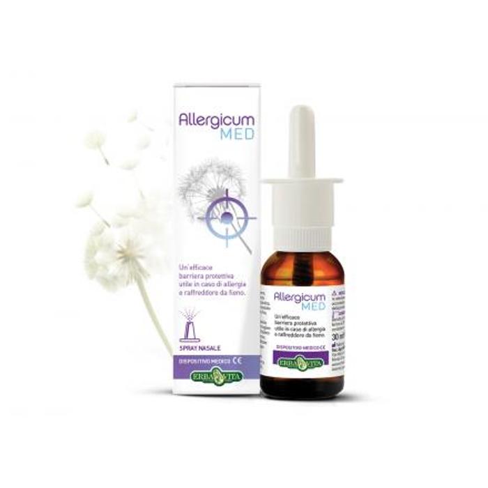 Natur Tanya ErbaVita Allergicum MED Orrspray - Allergiák és szénanátha kezelésére alkalmas, Orvostechnikai eszköz.