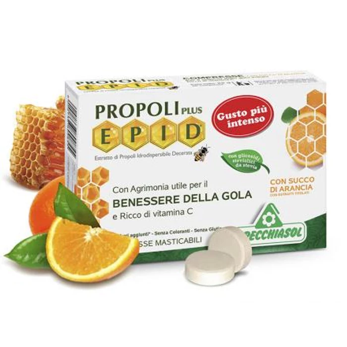 Natur Tanya Specchiasol Cukormentes Propolisz szopogatós tabletta narancsos íz 