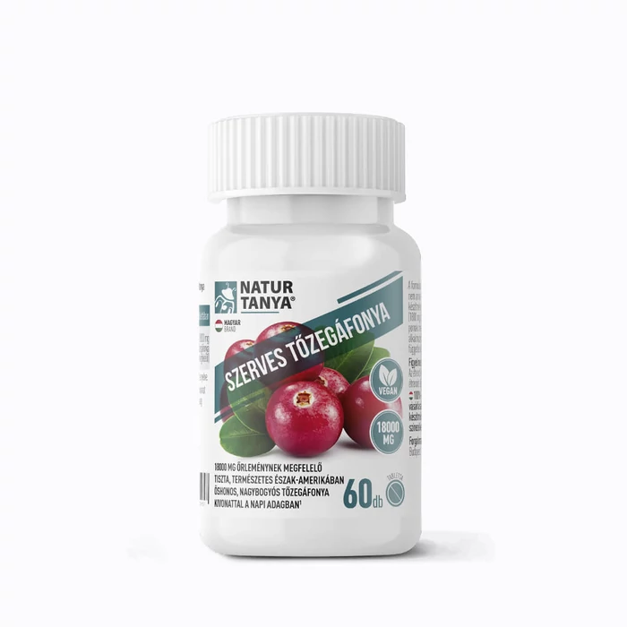 Natur Tanya Szerves Tőzegáfonya/Cranberry FORTE 