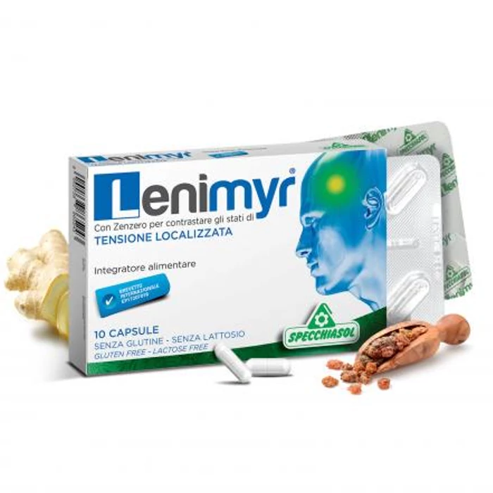 Natur Tanya Specchiasol® Lenimyr – mirhagyanta, gyömbérgyökér és vízmentes koffein kapszula
