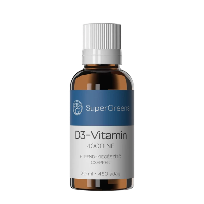 SuperGreens D3-vitamin cseppek 4000 NE 30 ml