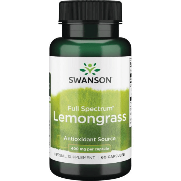 Swanson Lemongrass (Citromfű koncentrátum) 400mg 60x