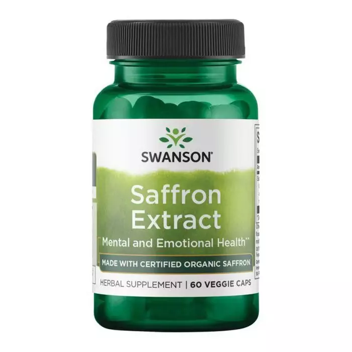 Swanson Saffron Extract 30 mg - 60 Veggie Capsules
