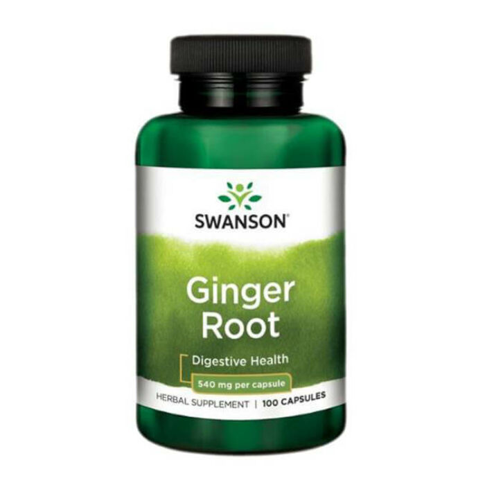 Swanson Gyömbér (Ginger root) 540 mg / 100 kapszula