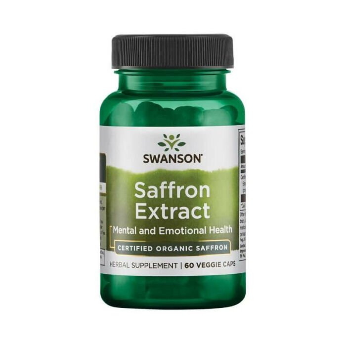 Swanson Sáfrány kivonat Saffron Extract 30 mg/60 kapszula