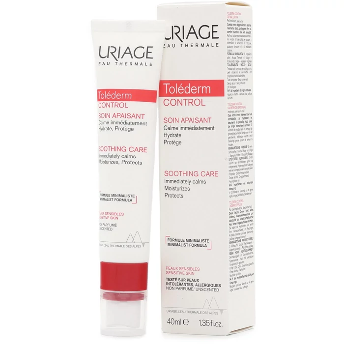 URIAGE Toléderm Control Soothing Care 40 ml - Arckrém AKCIÓ KÖZELI LEJÁRAT(2025.11.)