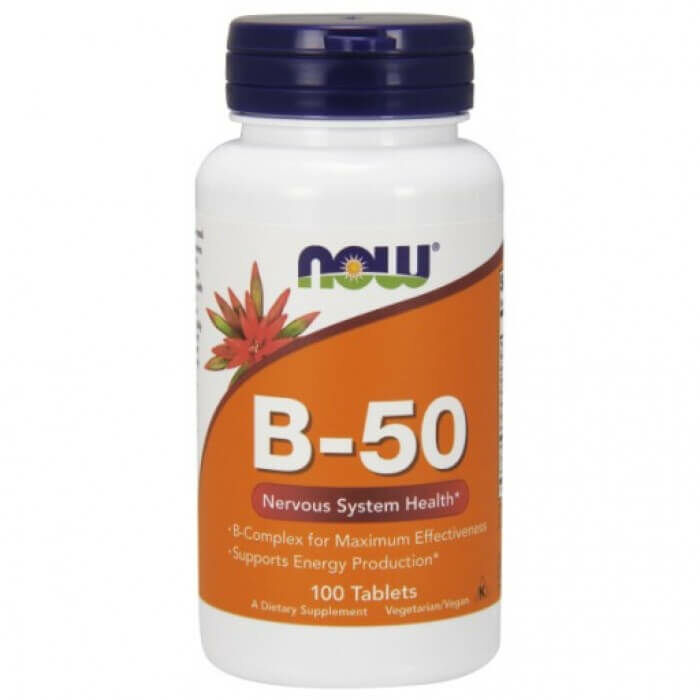 Now B-50 - 100 Tablets
