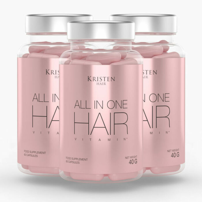 Kristen Hair All In One Hajvitamin – 3 havi adag