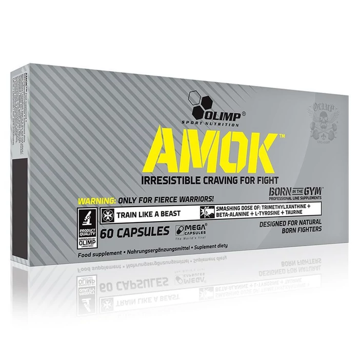OLIMP NUTRITION - AMOK - 60 KAPSZULA (Lejárat: 2025.07.06.)