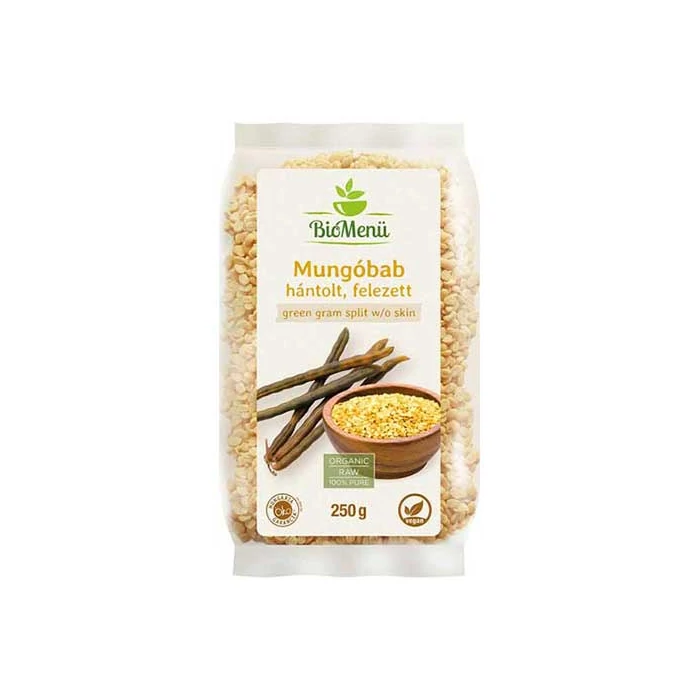 BioMenü BIO MUNGÓBAB hántolt, felezett 250 g