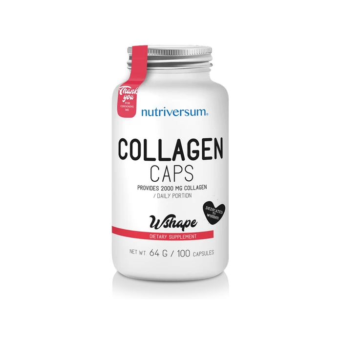 Nutriversum Collagen WSHAPE 100 kapszula Kollagén
