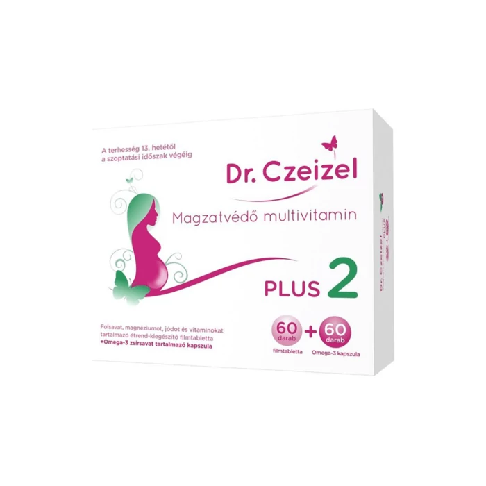 Dr. Czeizel Magzatvédő multivitamin PLUS 2 60+60 db