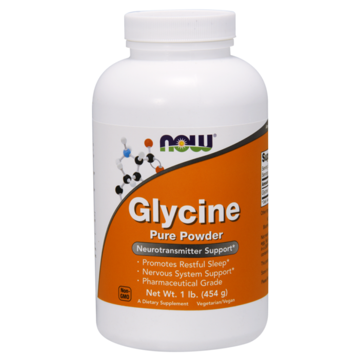 Now Glycine Pure Powder (454 g)