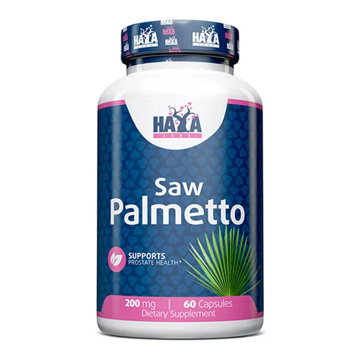 Haya Labs Saw Palmetto 200 mg 60 caps
