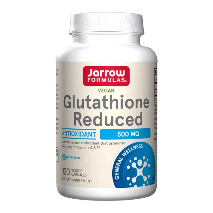 Jarrow Formulas Glutathione Reduced 500 mg - 120 Veg Capsules