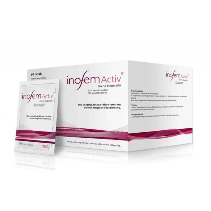 Inofem Activ Inozitol és folsav tartalmú por 60 tasak