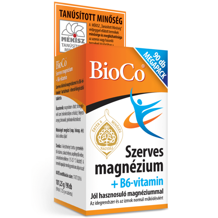 BioCo Szerves Magnézium+B6-vitamin