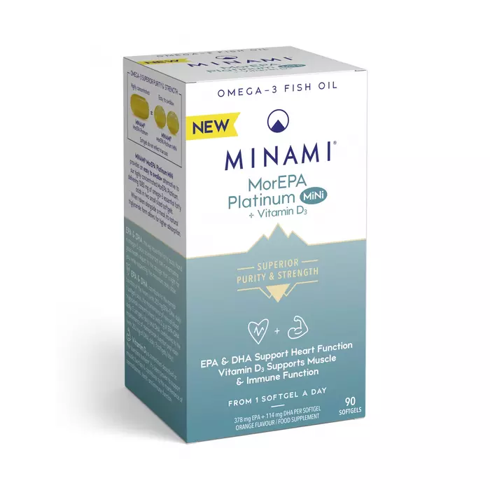 MorEPA Platinum Mini + Vitamin D3 90 kapszula