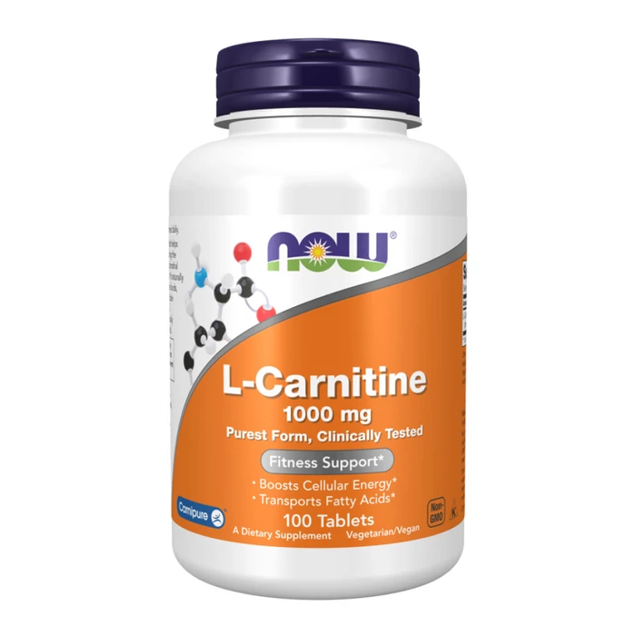 Now L-Carnitine 1000 mg - 100 Tablets
