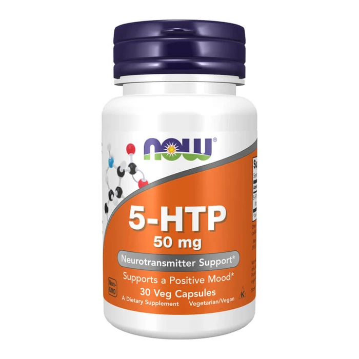 Now 5-HTP 50 mg - 30 Capsules