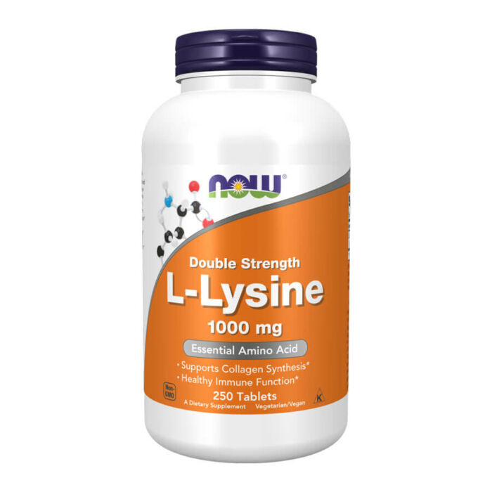 Now L-Lysine, Double Strength 1,000 mg - 250 Tablets
