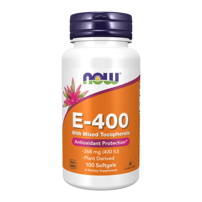 Now E-400 with Mixed Tocopherols - 100 Softgels