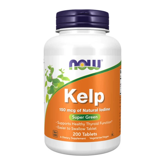 Now Kelp 150 mcg - 200 Tablets