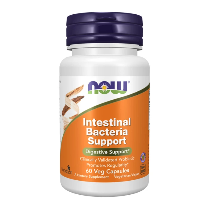 Now Intestinal Bacteria Support - 60 Veg Capsules